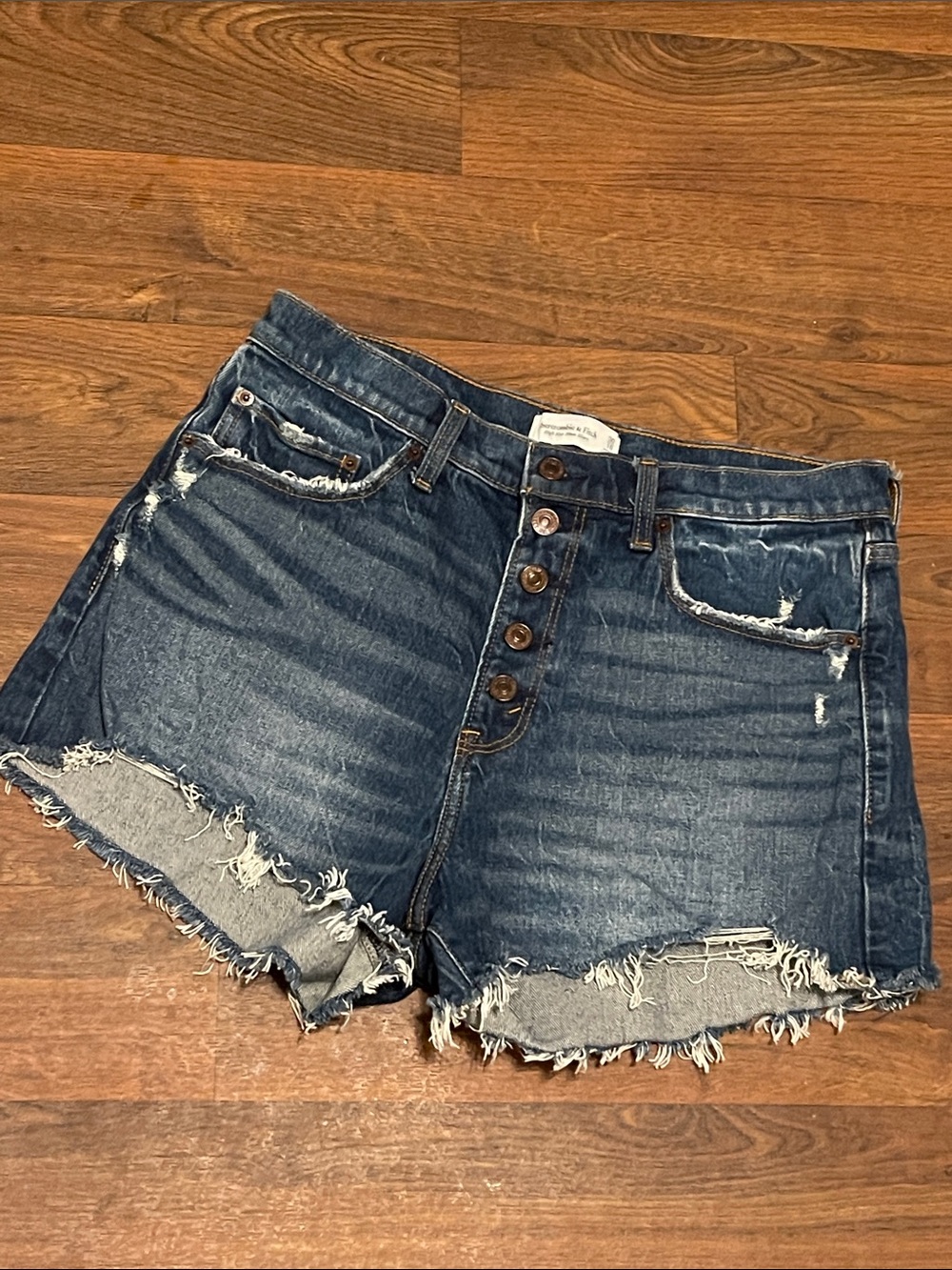 Abercrombie & Fitch High Rise Mom Shorts Size 30